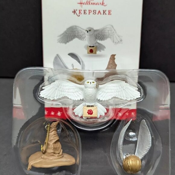 Hallmark Keepsake Christmas Ornament HARRY POTTER Collection Mini Set New 2016 - Picture 1 of 4